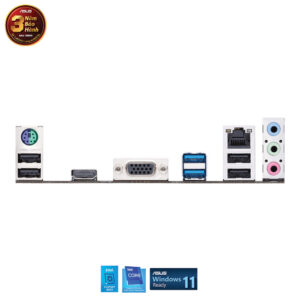 Alternative view of Mainboard Asus H610M-K (Intel H610/ Intel LGA 1700/ M-ATX/ 2 khe ram/ DDR4/ Lan)