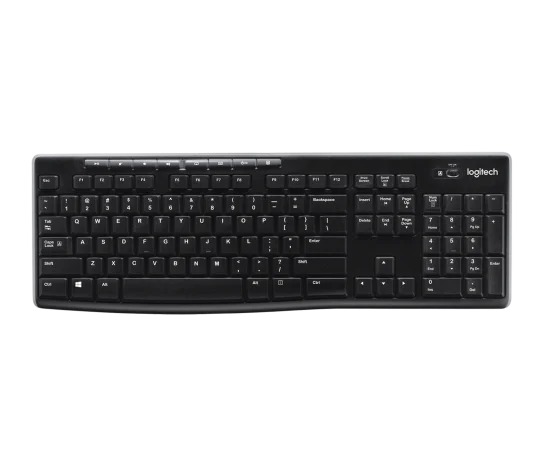 Bàn phím không dây Logitech K270 Wireless (USB-Black)