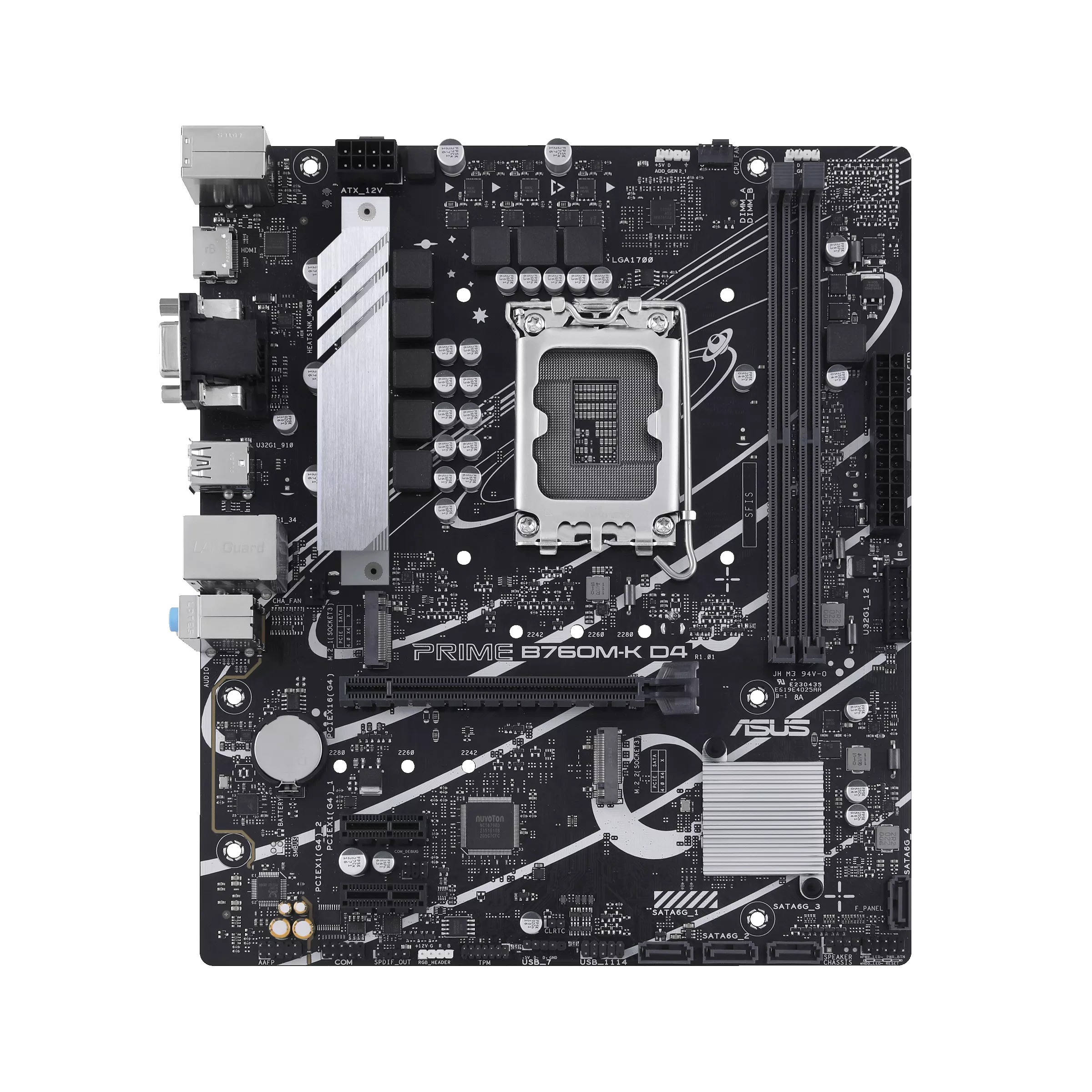 Bo Mạch Chủ ASUS B760M-K DDR5 (LGA1700/M-ATX)