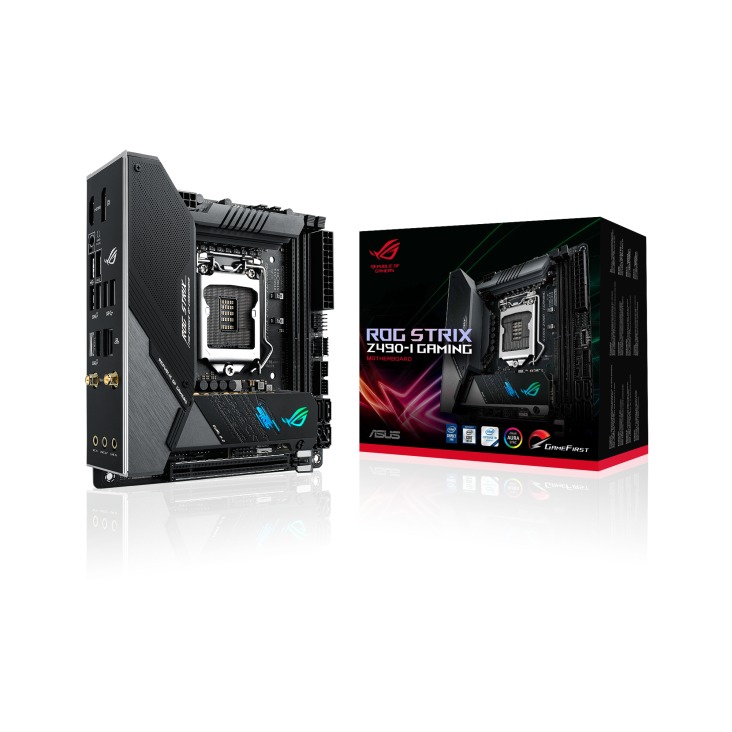 Bo Mạch Chủ ASUS ROG Strix Z490-I Gaming DDR4 (LGA1200/Mini-ITX)