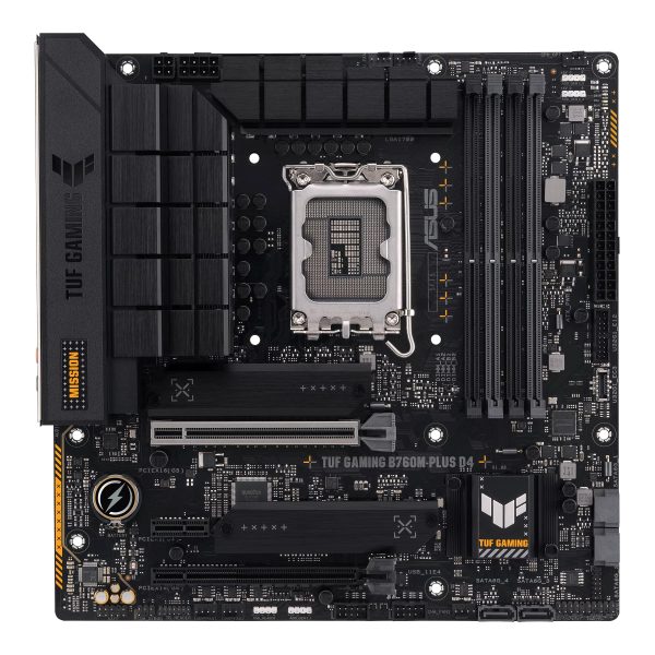 Bo Mạch Chủ ASUS TUF GAMING B760M-PLUS DDR4 (LGA1700/M-ATX/4 Khe RAM)