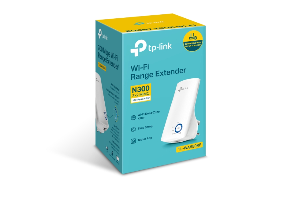 Bộ mở rộng sóng Wi-Fi tốc độ 300Mbps TL-WA850RE