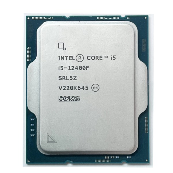 CPU Intel Core i5-12400F (LGA1700 / 6 Nhân 12 Luồng / 2.5Ghz-4.4Ghz / 18MB Cache / 65W) TRAY