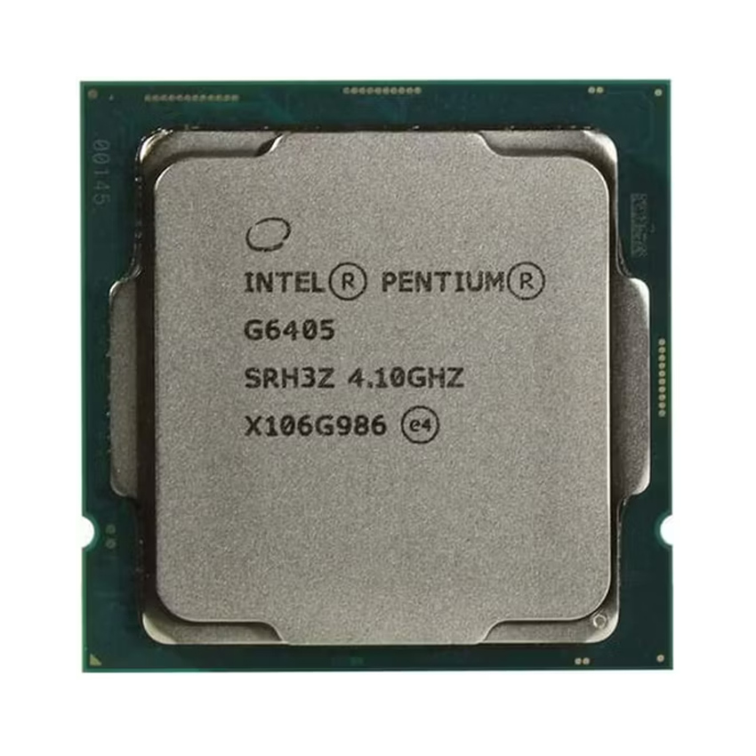 CPU Intel Pentium Gold G6405 (LGA1200 / 2 Nhân 4 Luồng / 4.1Ghz / 4MB Cache / 58W) TRAY
