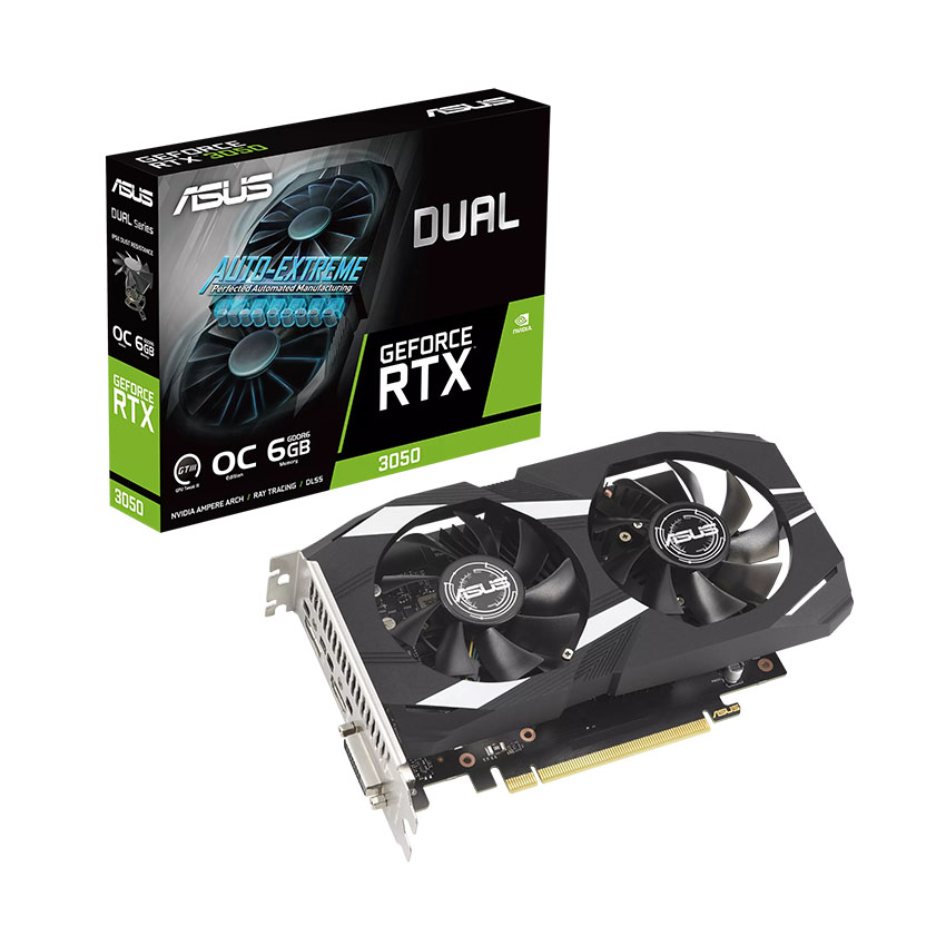 Card Đồ Hoạ ASUS DUAL RTX3050 O6G
