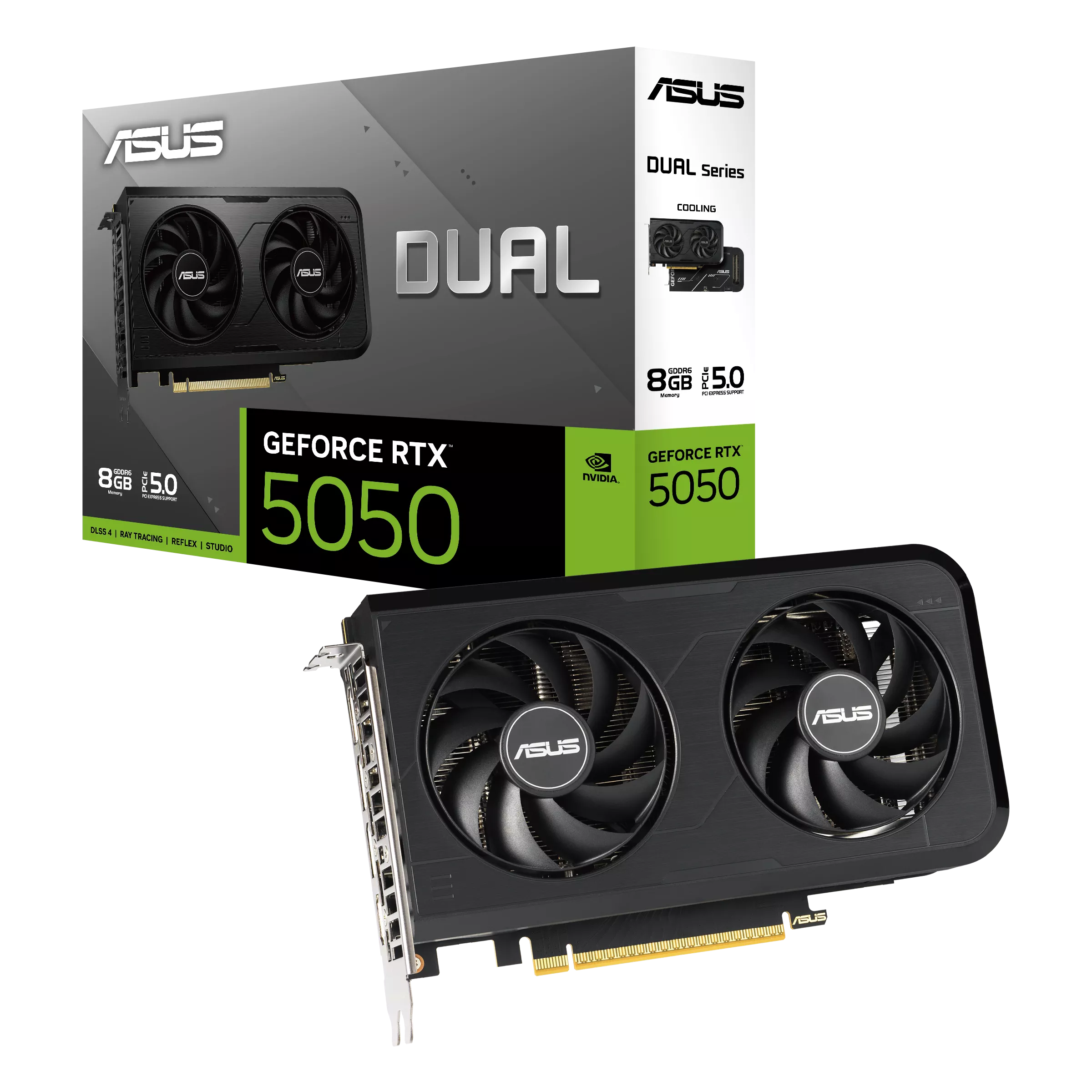 Card Đồ Hoạ ASUS Dual GeForce RTX 5050 8GB GDDR6 (DUAL-RTX5050-8G)