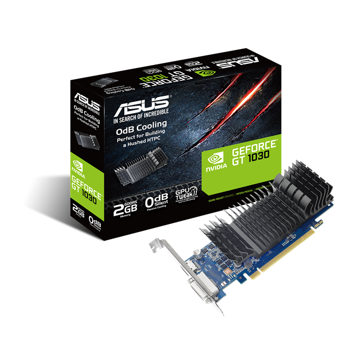 Card Đồ Hoạ ASUS GT1030 2GB 64bit GDDR5 (GT1030-SL-2G-BRK)