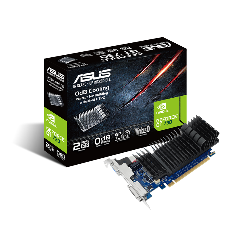 Card Đồ Hoạ ASUS GT730 2GB GDDR5 (GT730-SL-2GD5-BRK)