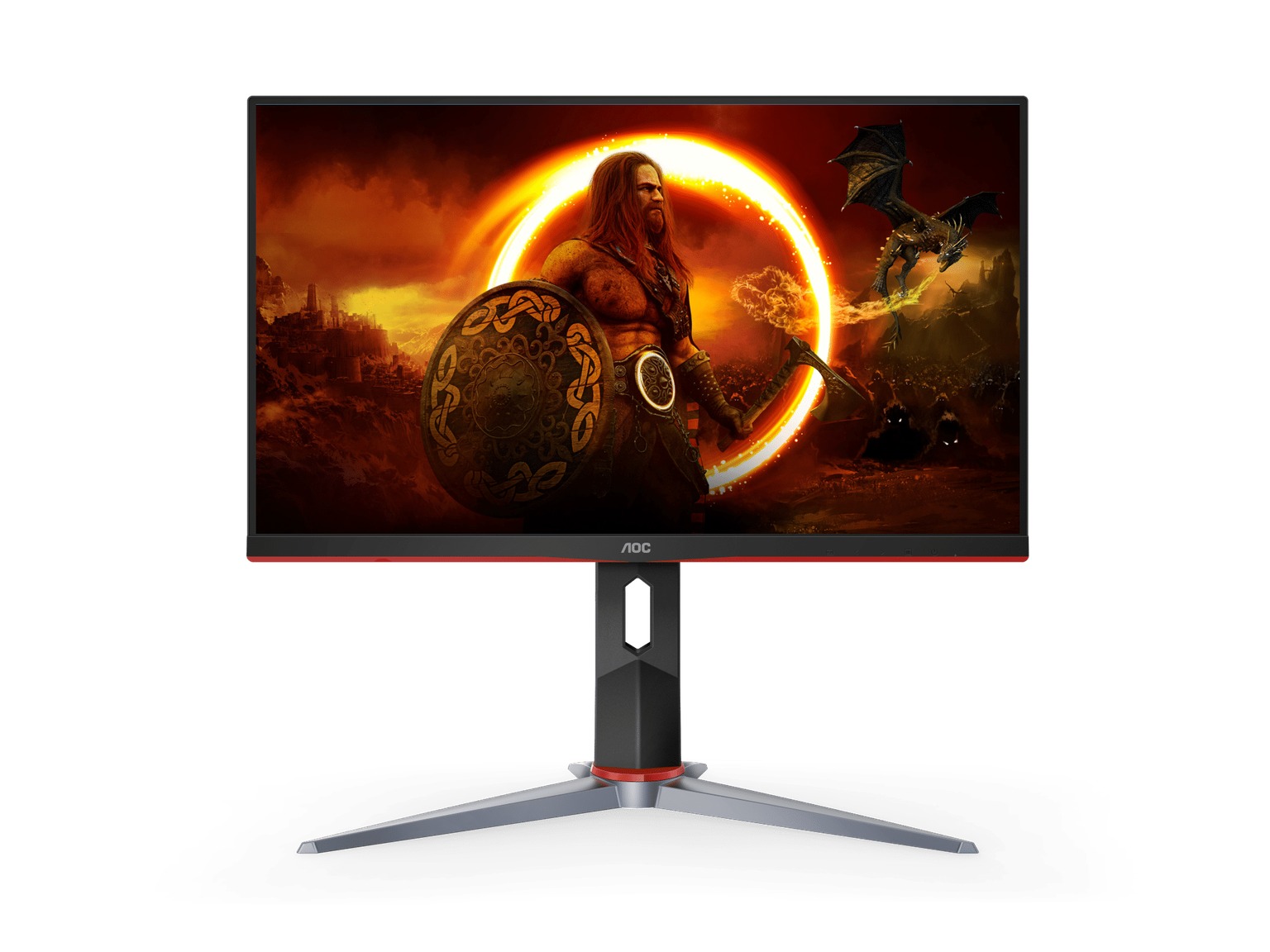Màn Hình Gaming AOC 24G2SP/74 (23.8 inch/IPS/FHD/165Hz/1ms/300 nits) HDMI+DP+VGA
