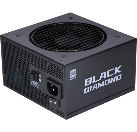 Nguồn Máy Tính SAMA Black Diamond KTX-1000-F Black - 80-Plus Gold 1000W (80 Plus Gold/Black)