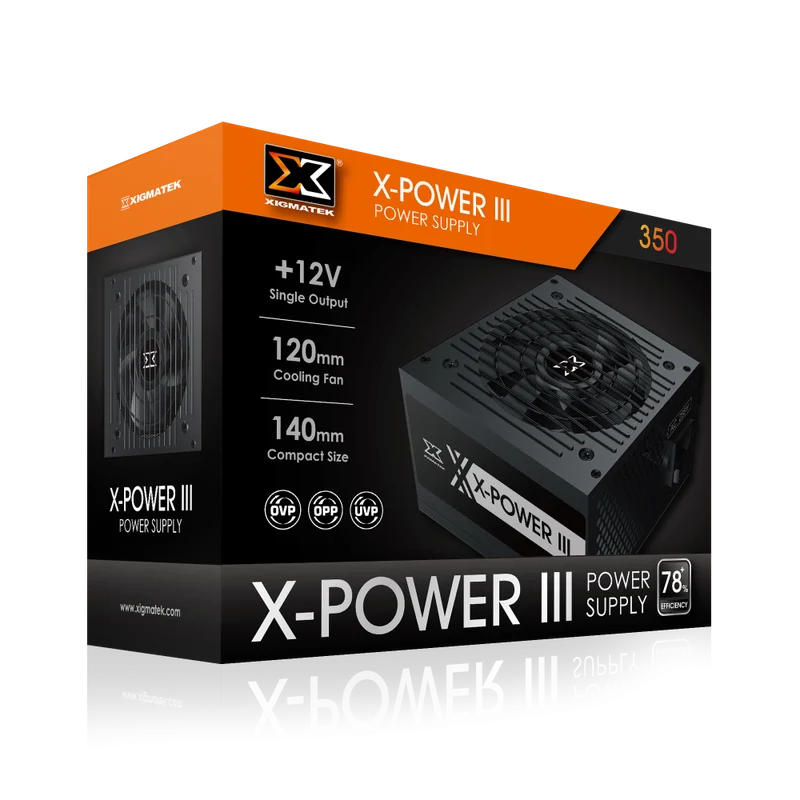 Nguồn Máy Tính Xigmatek X-POWER X-350 250W - EN49608