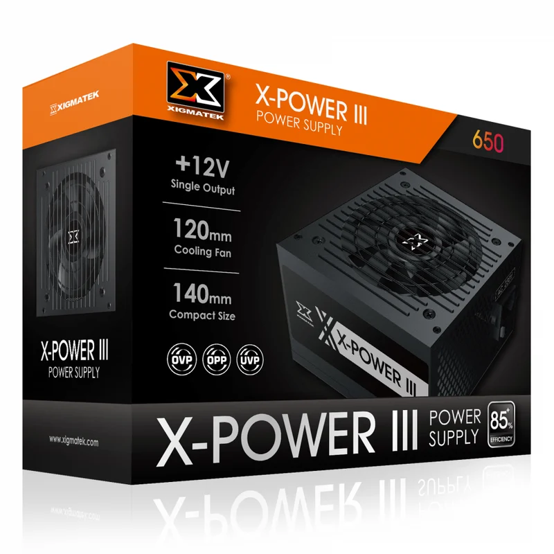 Nguồn Máy Tính Xigmatek X-POWER X-650 600W - EN45990