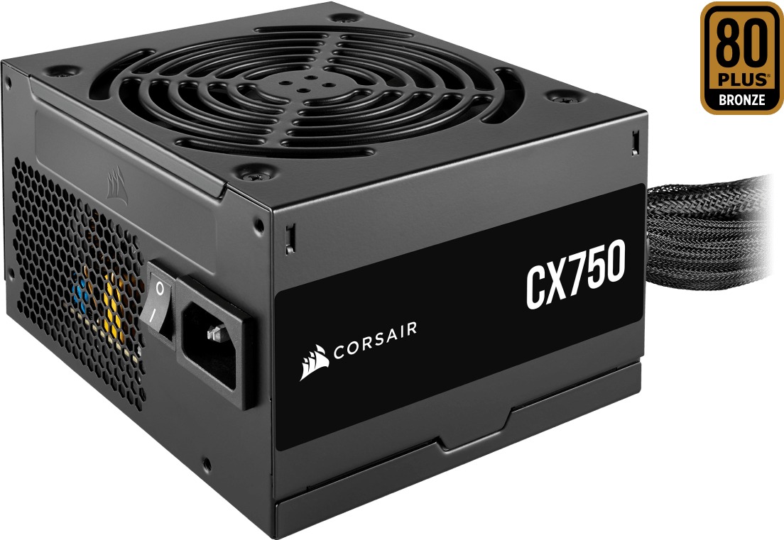 Nguồn Máy Tính Corsair CX750 - 80 Plus Bronze 750W (80 Plus Bronze)