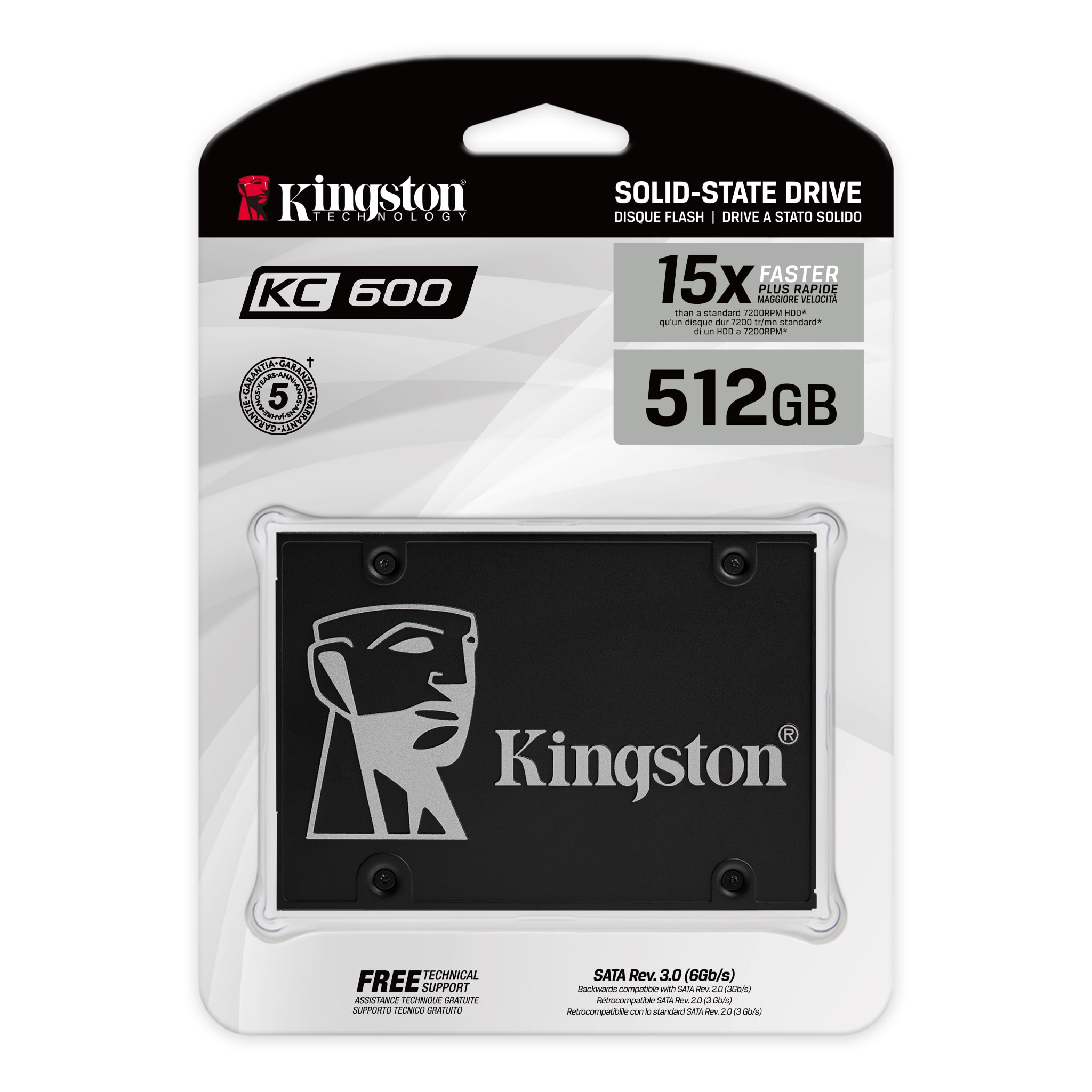 Ổ Cứng SSD Kingston SKC600 512GB 2.5 inch SATA3 (KC600/)