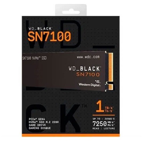 Ổ Cứng SSD Western Digital Blue SN7100 1TB M.2 NVMe PCIe Gen4x4 (WDS100T4X0E)