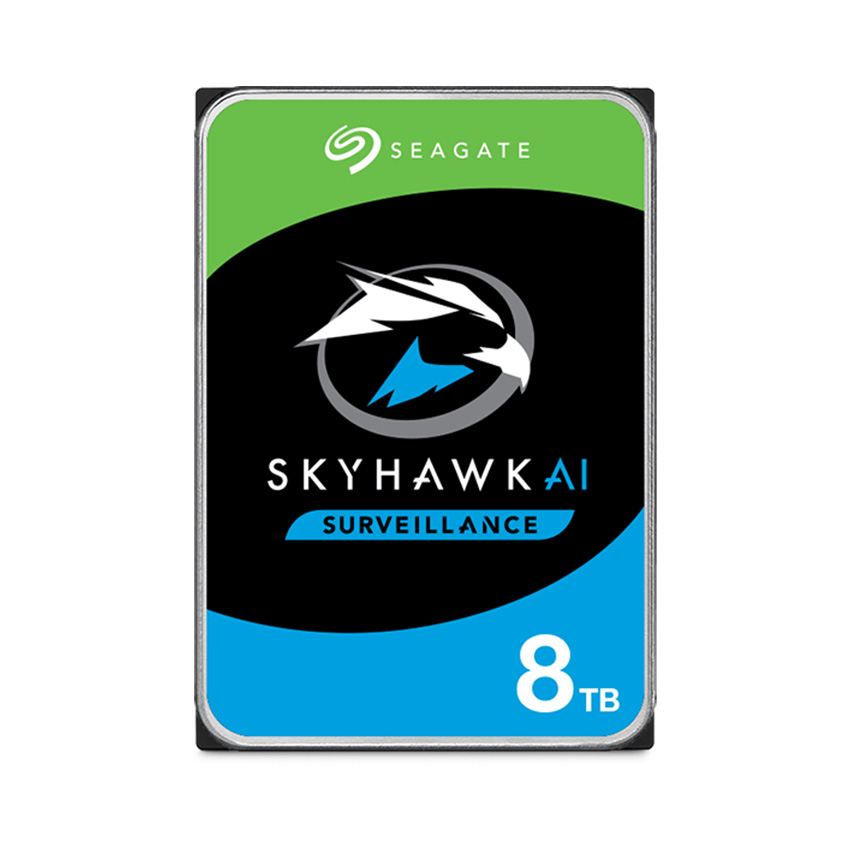 Ổ Cứng HDD Seagate SkyHawk AI 8TB 3.5 inch SATA3 256MB Cache 7200RPM - ST8000VE001