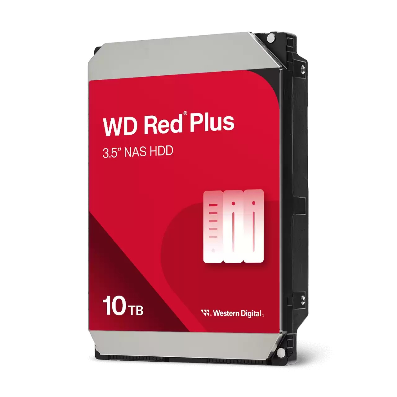 Ổ Cứng HDD Western Digital Red Plus 10TB 3.5 inch SATA3 512Mb Cache 7200 RPM - WD100EFGX