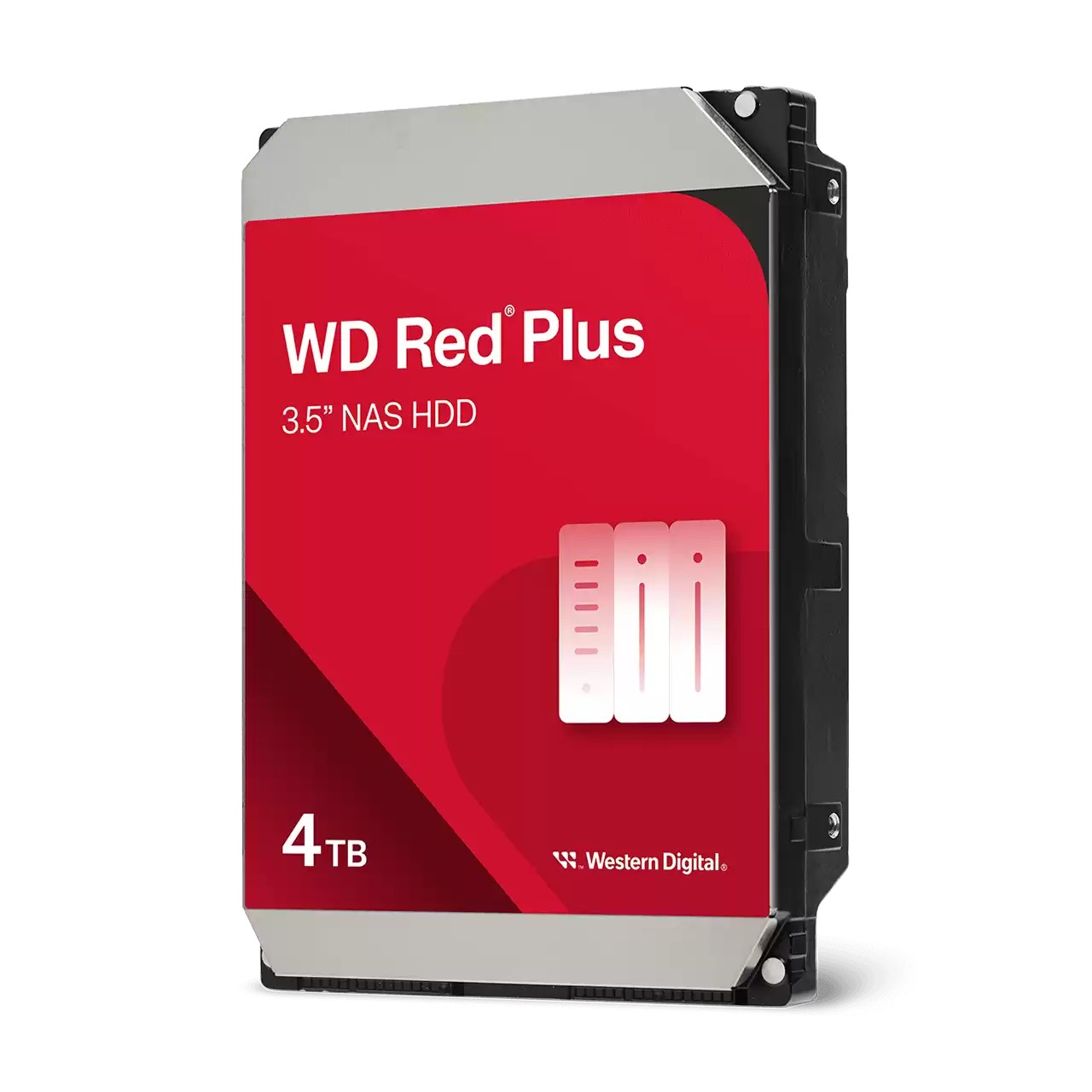 Ổ Cứng HDD Western Digital Red Plus 4TB 3.5 inch SATA3 128Mb Cache 5400 RPM - WD40EFZZ