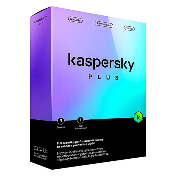 Phần Mềm Diệt Virus Kapersky Internet Security - KIS 3U PLUS (3 thiết bị/năm)