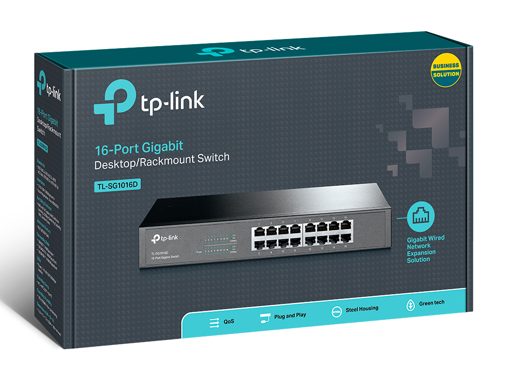 Switch TP-Link 16P TL-SG1016D Gigabit 100/1000 16 cổng