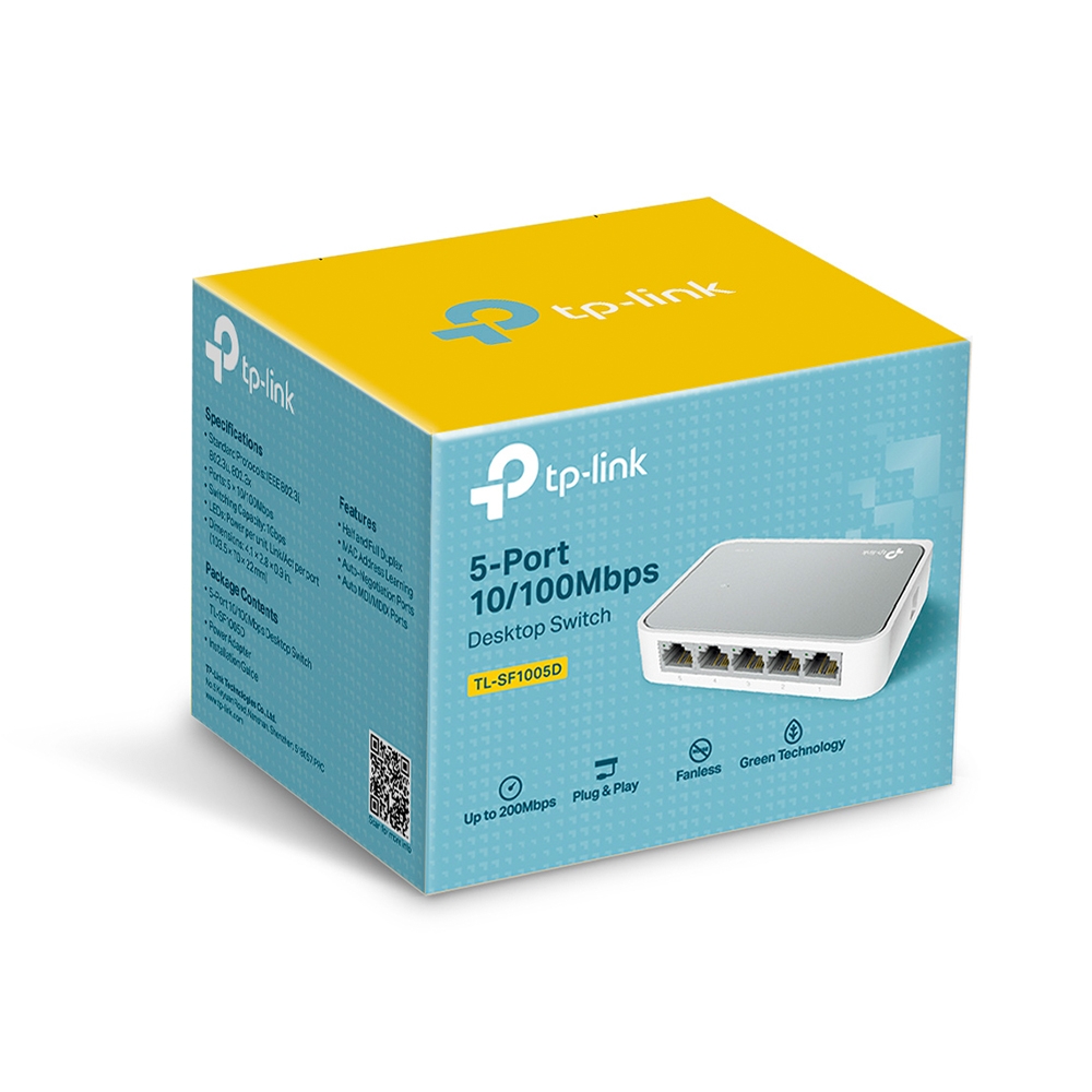 Switch TP-Link 5P TL-SF1005D 10/100 5 Cổng
