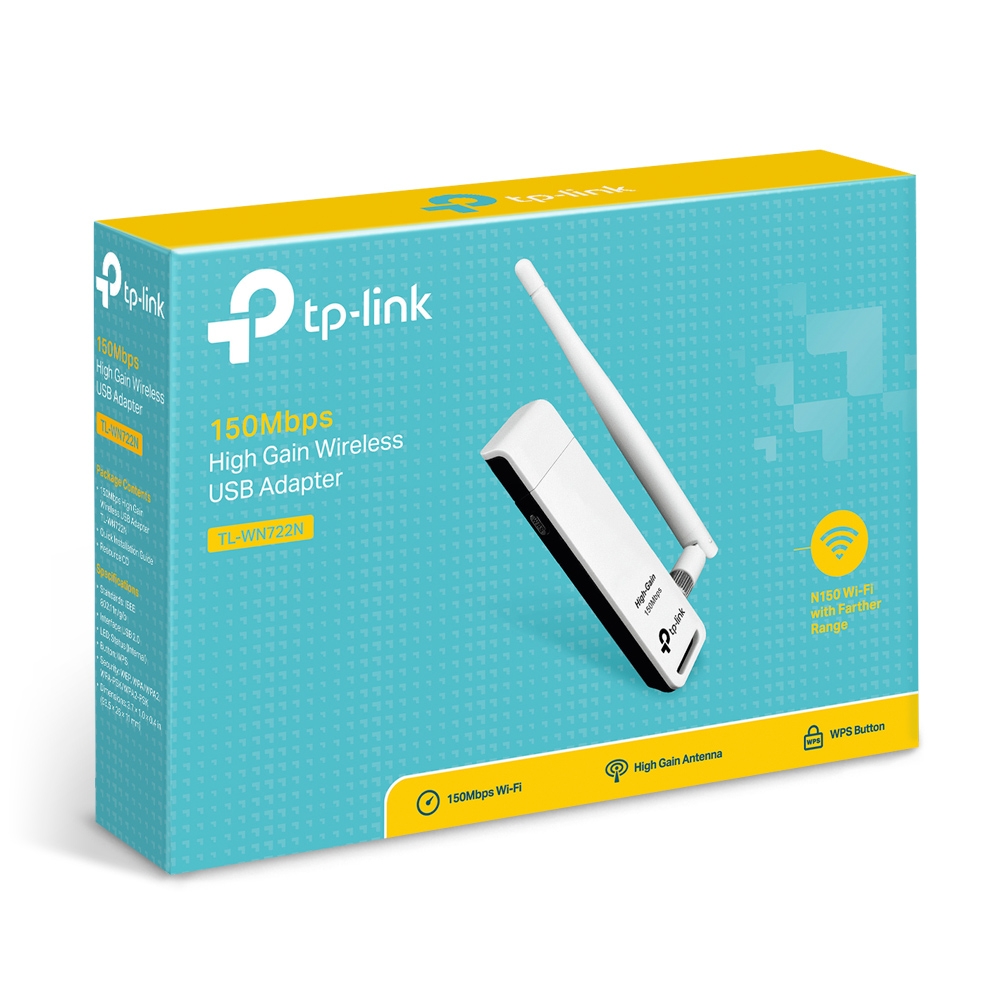 TP-Link USB TL-WN722N - 150Mbps (USB thu Wifi)