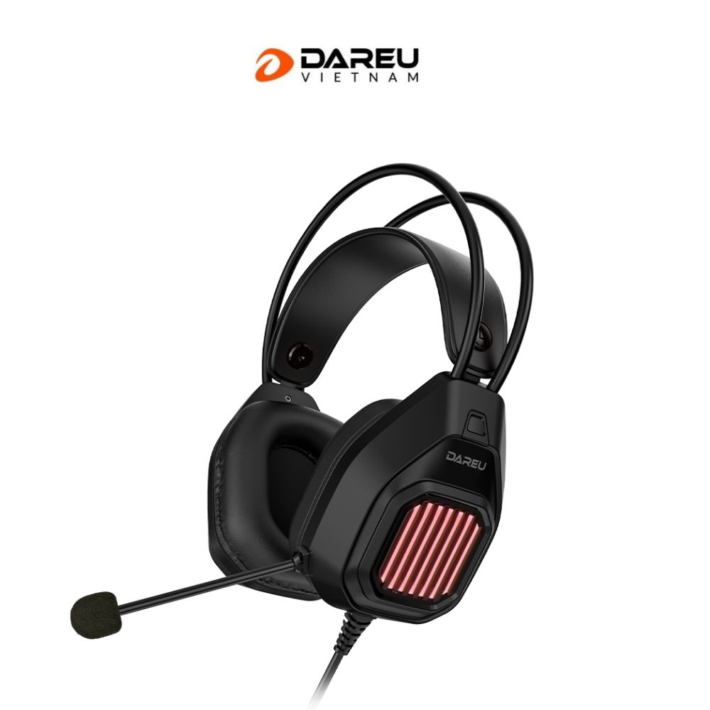 Tai nghe Gaming DAREU EH406 Black