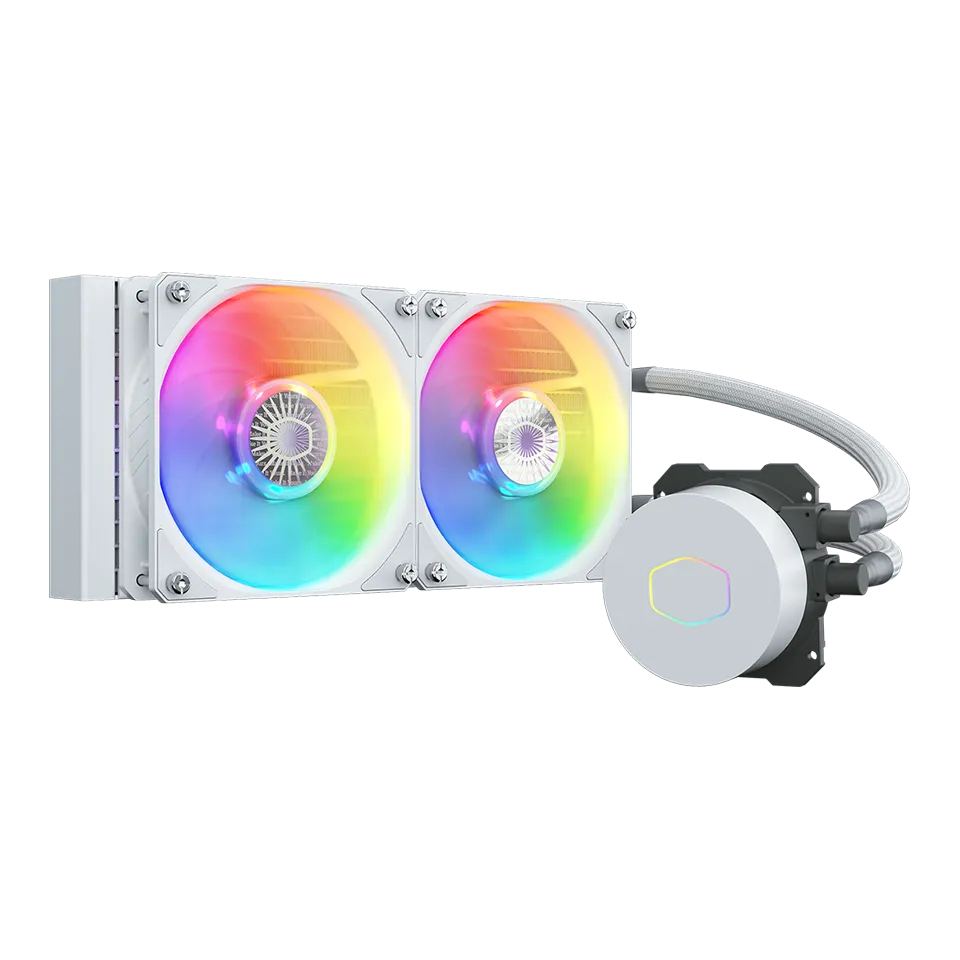 Tản Nhiệt Nước AIO CPU Cooler Master ML240L V2 ARGB White