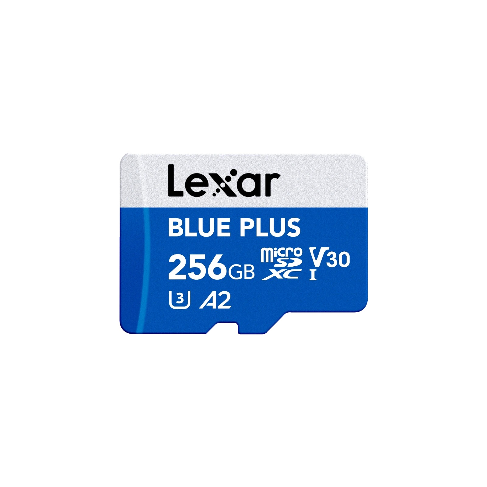 Thẻ Nhớ Lexar 256GB Blue Plus MicroSDXC A2 UHS-I Card 3.0 (LMSBLPL256G-BNANG)