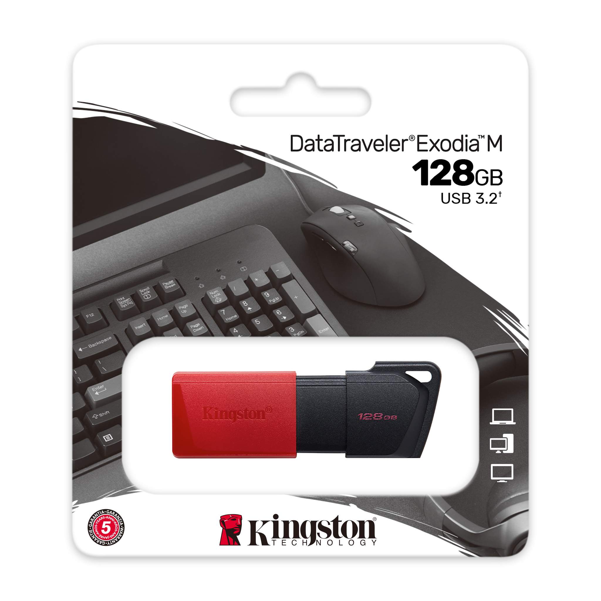 USB Kingston 128GB DataTraveler Exodia M 128GB (DTXM/128GB)