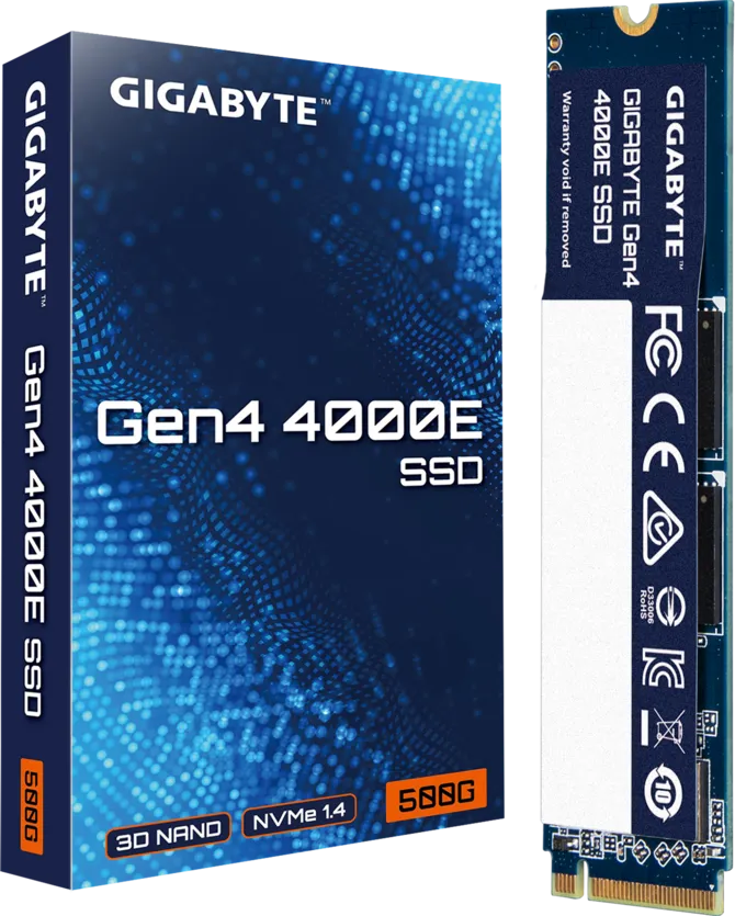 Ổ Cứng SSD Gigabyte 4000E 500GB M.2 2280 PCIe Gen4x4 (G440E500G)