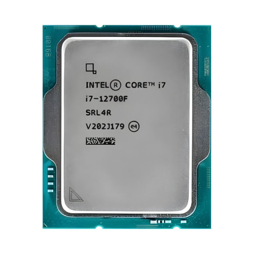 CPU Intel Core i7-12700F (LGA1700/8 P-Core 4 E-Core/12 Nhân 20 Luồng/2.1-4.9GHz/25MB Cache/65W) TRAY