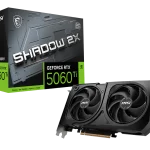 Card Đồ Hoạ MSI GeForce RTX 5060 Ti 8G SHADOW 2X OC PLUS trivietpc.vn