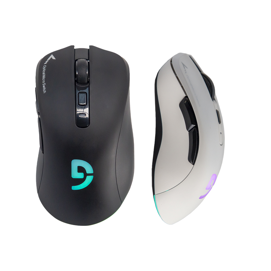 Chuột Gaming Fuhlen G90W Pro Wireless (PAW3311/12000DPI/1000Hz/Optical switch/68g/Đen)