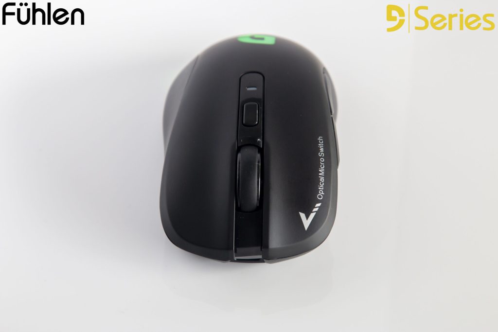 Chuột Gaming Fuhlen G90W Pro Wireless (PAW3311/12000DPI/1000Hz/Optical switch/68g/Đen)