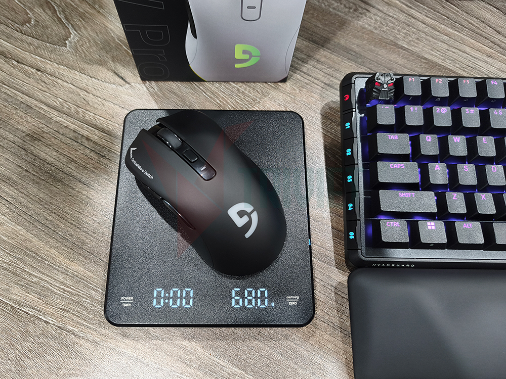 Chuột Gaming Fuhlen G90W Pro Wireless (Đen) - khối lượng 68g - trivietpc.vn - Trí Việt Computer 279 phố Vọng