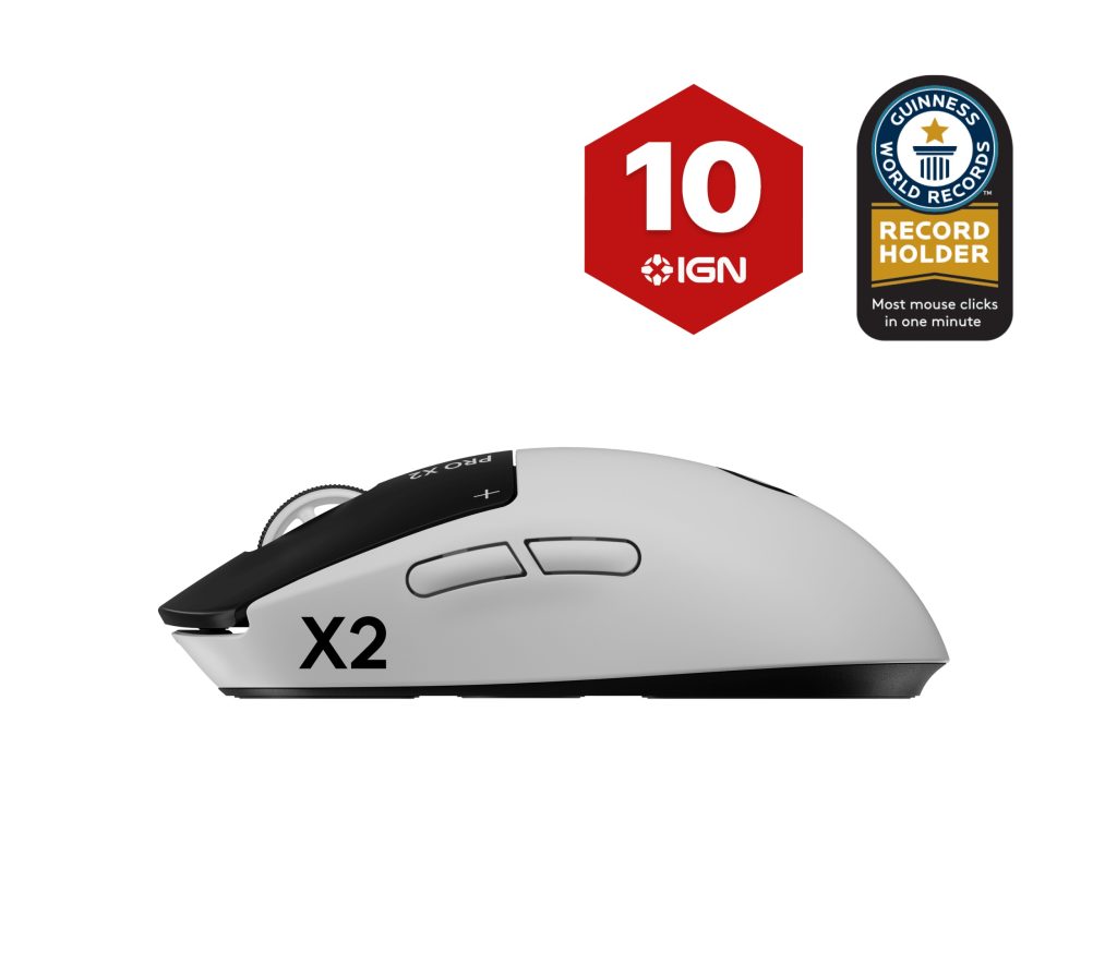 Chuột Gaming Logitech Pro X2 SuperStrike Wireless (HERO 2 44k DP I8k Hz Optical switch 61g Trắng) trivietpc.vn