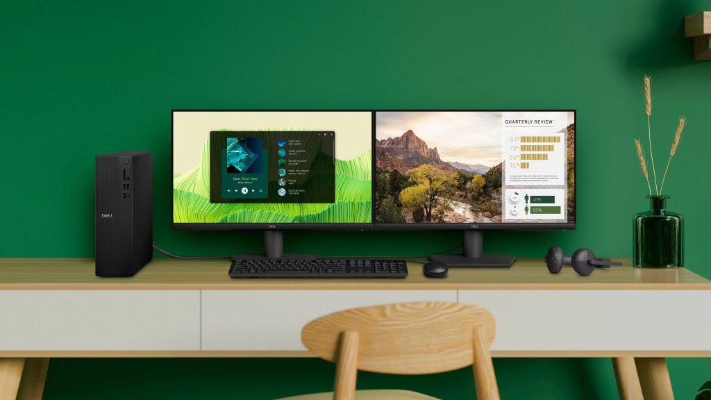 Máy Tính Để Bàn Đồng Bộ Dell Pro Slim Essential QVS1260 71085899 trivietpc.vn