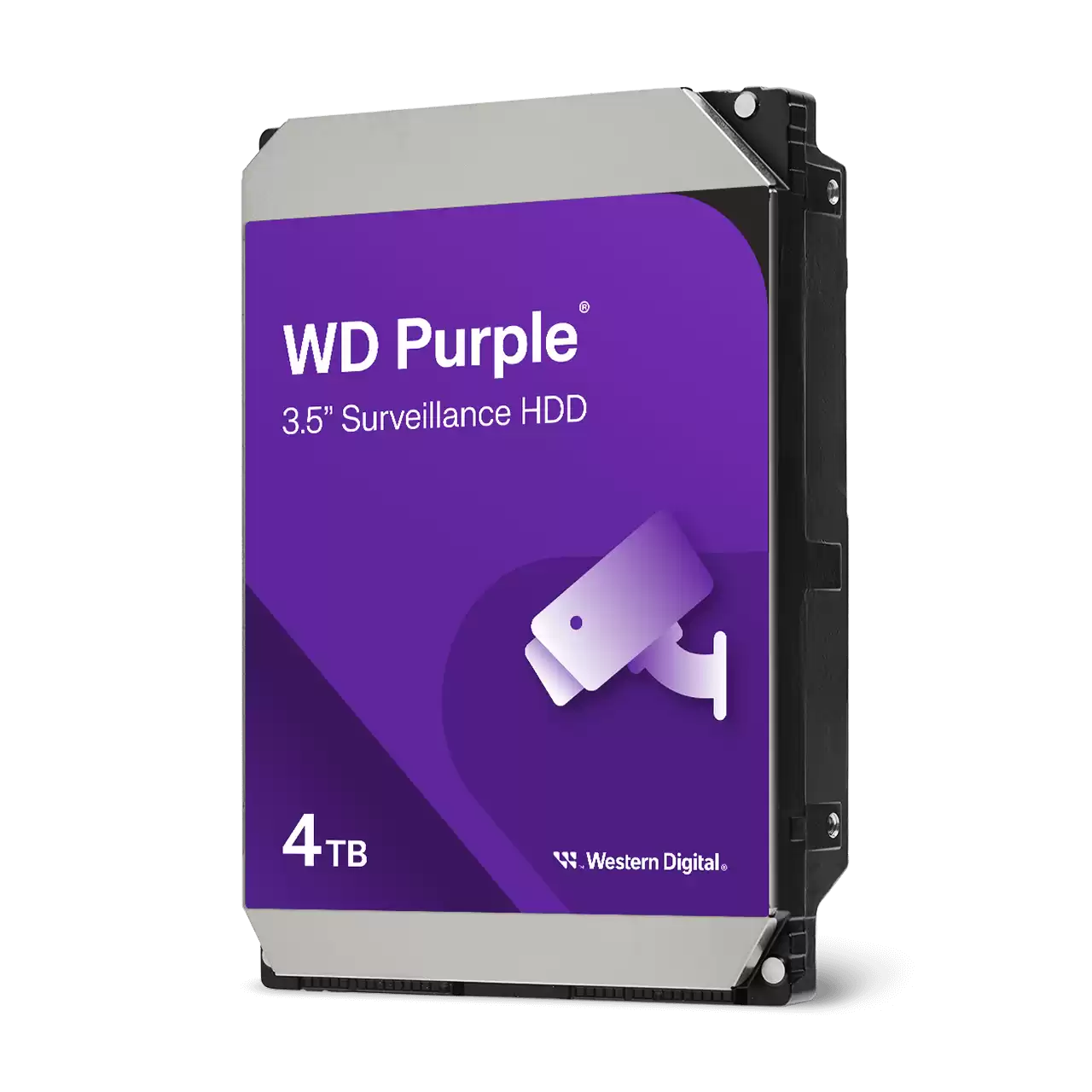 Ổ Cứng Camera HDD WD Purple 4TB SATA3 3.5 inch 128MB Cache 5400RPM - WD44PURZ trivietpc.vn