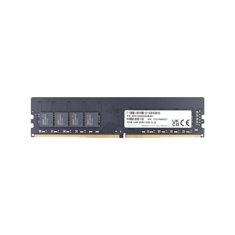 RAM Desktop Apacer 32GB (1x32GB) DDR4 3200 CL22 (EL.32G21.PSH)
