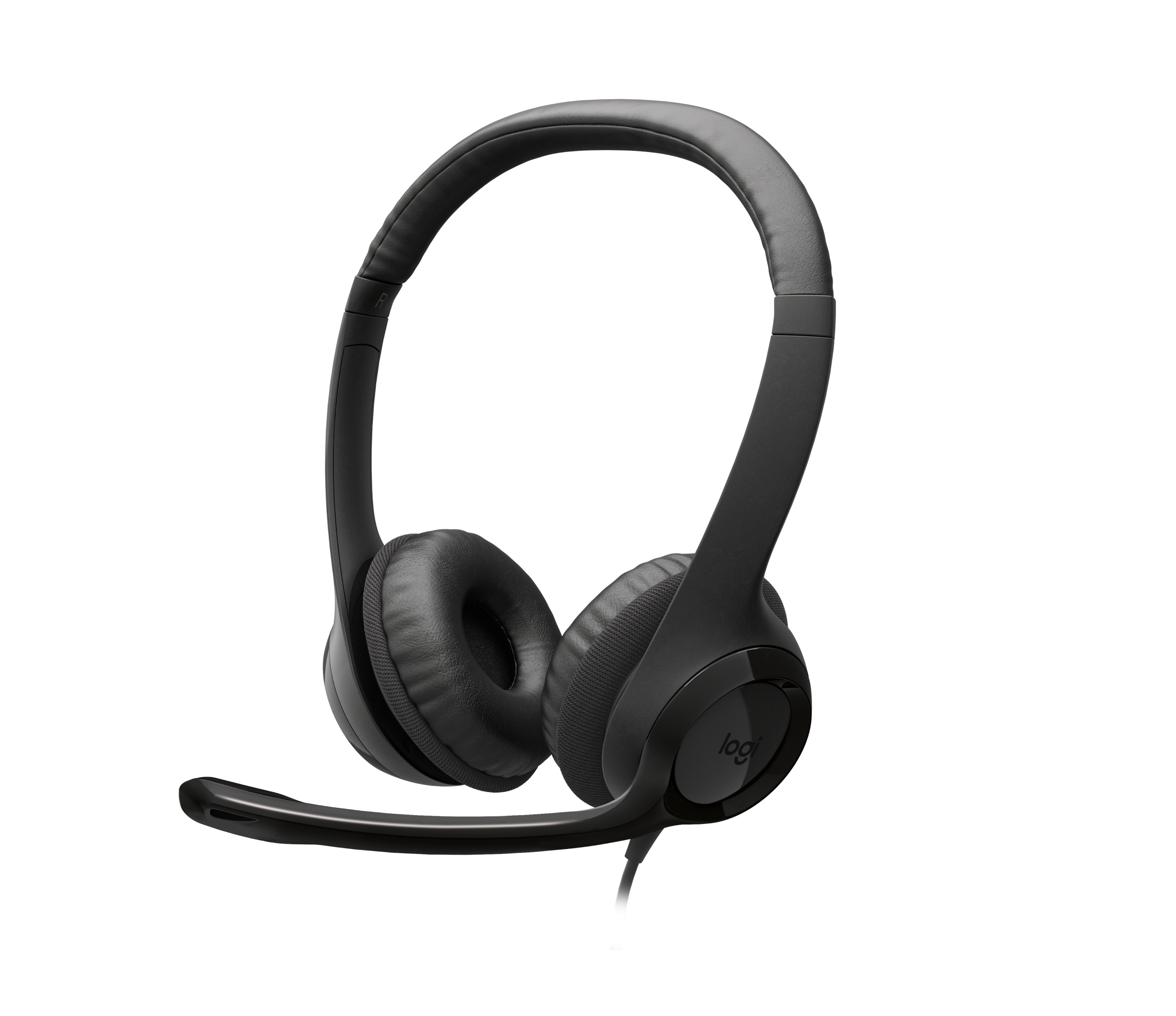 Tai Nghe Logitech H390 (USB-A-Mic Lọc Ồn-Màu Đen) trivietpc.vn