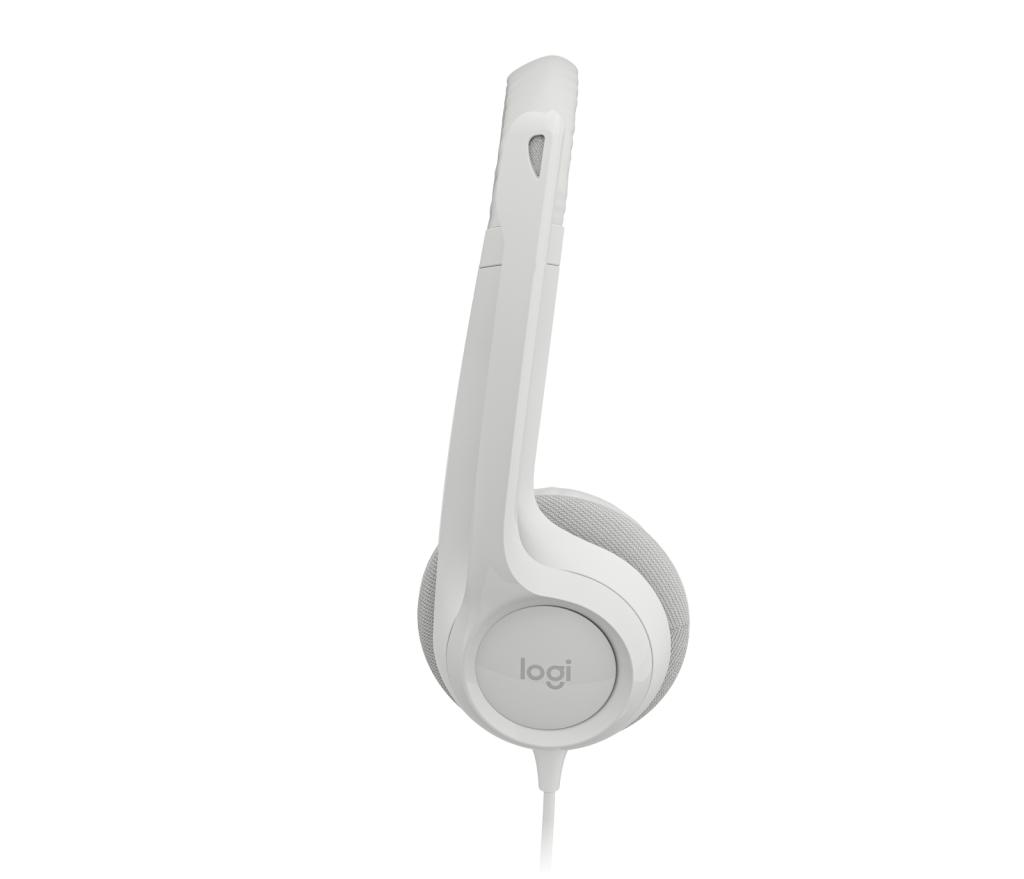 Tai Nghe Logitech H390 (USB-A-Mic Lọc Ồn-Màu Trắng) trivietpc.vn