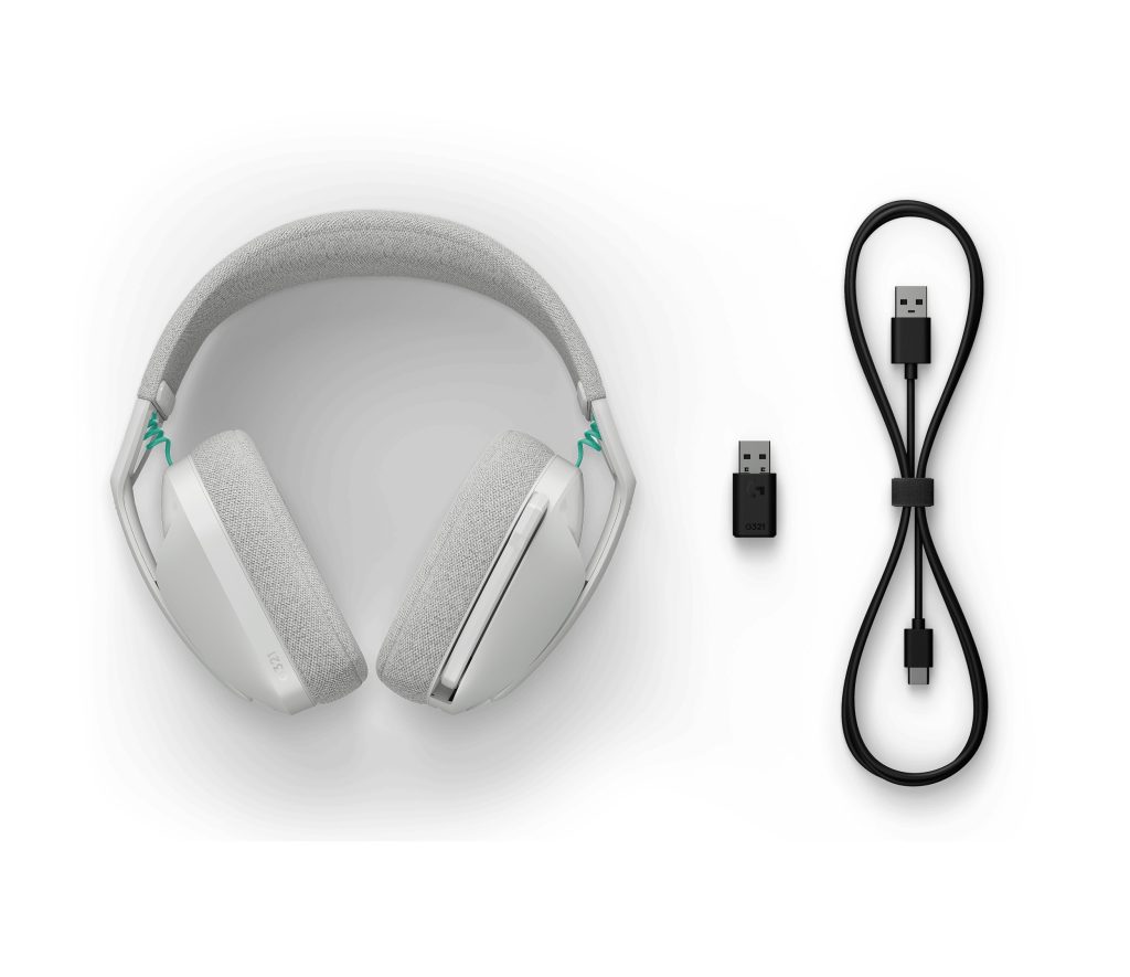 Tai nghe Gaming Logitech G321 LightSpeed (Trắng) trivietpc.vn
