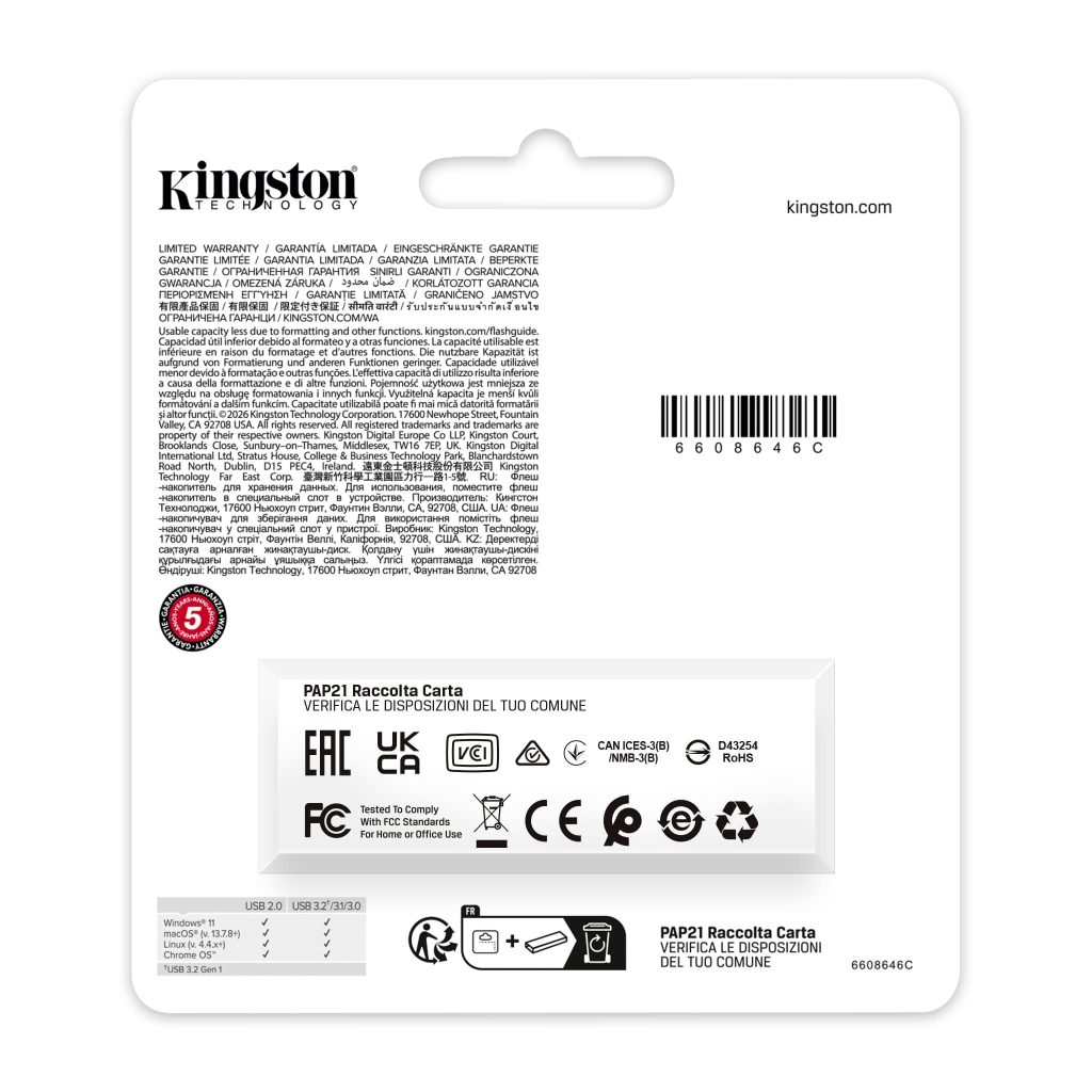 USB Kingston 64GB DataTraveler Exodia G2 (DTX-64GB) trivietpc.vn