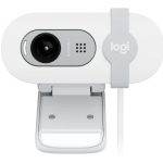 Webcam Logitech Brio 100 (FullHD/30fps/Trắng)