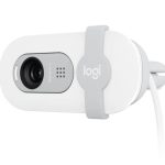 Webcam Logitech Brio 100 (FullHD/30fps/Trắng)