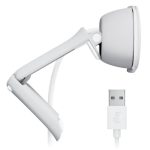 Webcam Logitech Brio 100 (FullHD/30fps/Trắng)