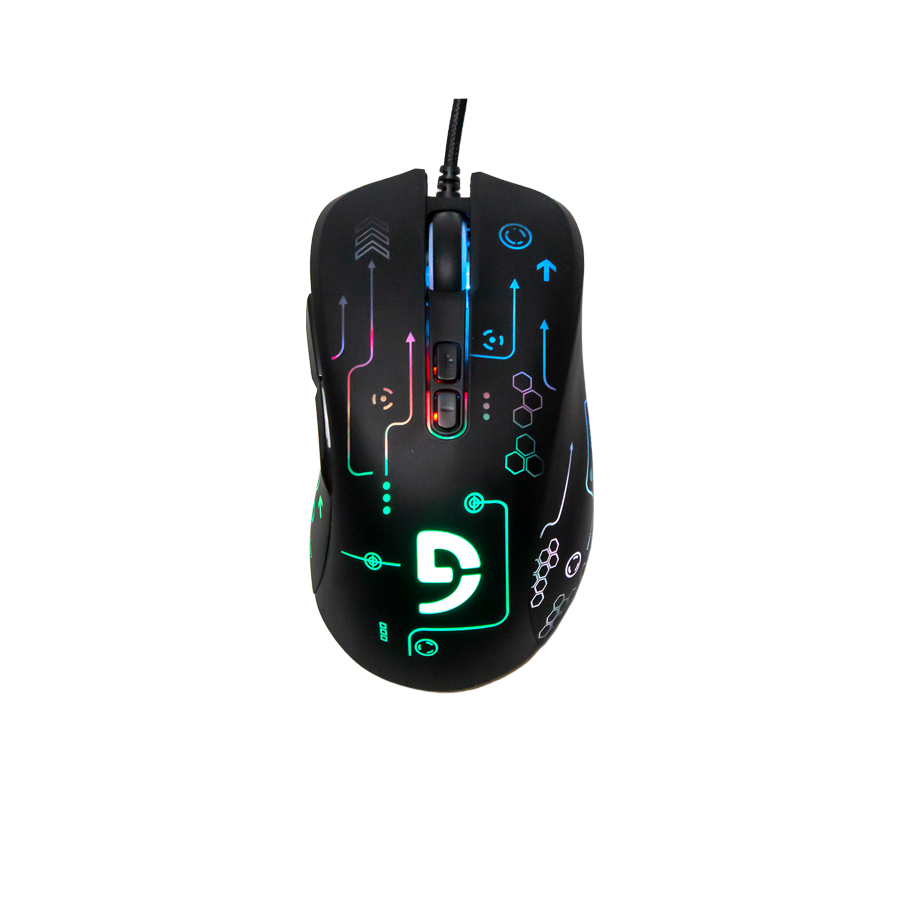 Chuột  Gaming Fuhlen G90S Pro (PWM3325/8000DPI/1000Hz/Optical Switch/86g/Đen