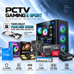 PCTV Gaming Esport (i5-14400F/2x8GB RAM/RX 7600 OC/512GB NVMe/500W)