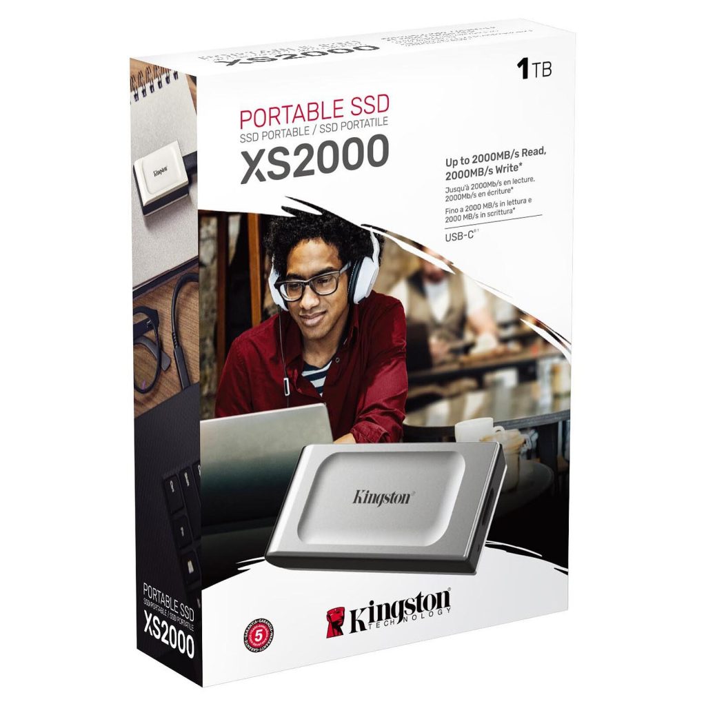 Ổ Cứng Di Động Kingston XS2000 1TB - Đọc 2000MBs Ghi 2000MBs - trivietpc.vn - Trí Việt Computer 279 phố Vọng
